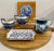 Late 20th Century Blue Willow Transferware Vista Alegre Small Creamer Pitcher For Sale - Image 5 of 7