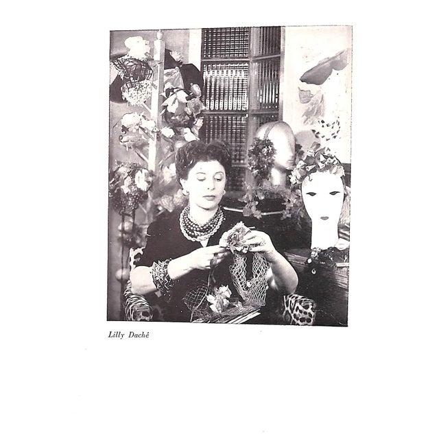 "Lilly Daché: Talking Through My Hats" 1946 Daché, Lilly For Sale - Image 4 of 4