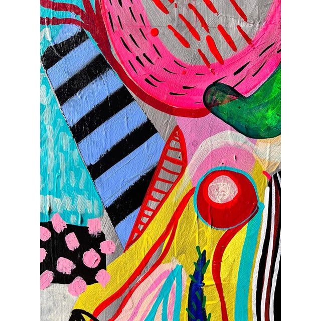 2020s Contemporary Abstract Acrylic on Canvas Painting "Arrecife Ii" by Daniela Marin For Sale - Image 5 of 7