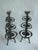 Mid-Century Modern Title: Donald Drumm Brutalist Candelabra and Candlestick Set, Cast Aluminum For Sale - Image 3 of 6