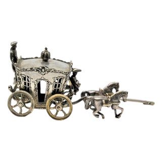 Imperial Silver Carriage Pulled by Six Horses For Sale