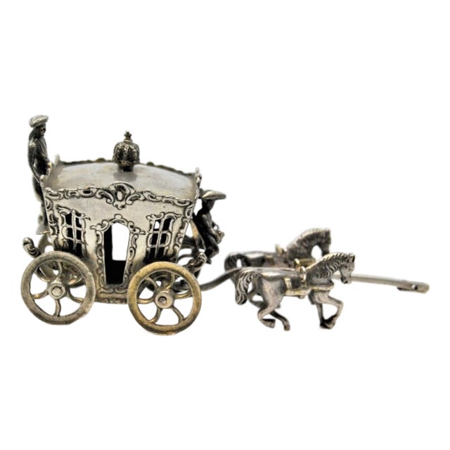 Imperial Silver Carriage Pulled by Six Horses For Sale