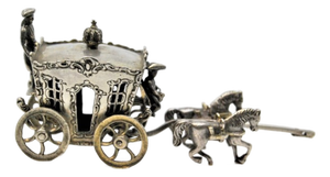 Imperial Silver Carriage Pulled by Six Horses