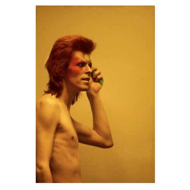 Mick Rock, David Bowie, 1973, Estate Photograph Print For Sale