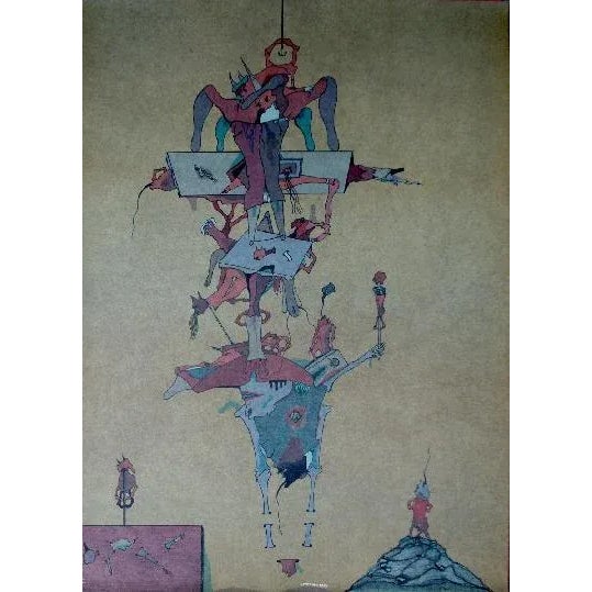 Jorge CAMACHO Cenizas-4, 1974 Lithograph on Guarro paper Signed and justified''HC''in pencil Edition of 75 copies, and...