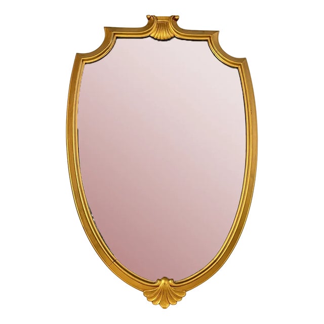 Mid-Century Wall Mirror, Italy, 1960s For Sale