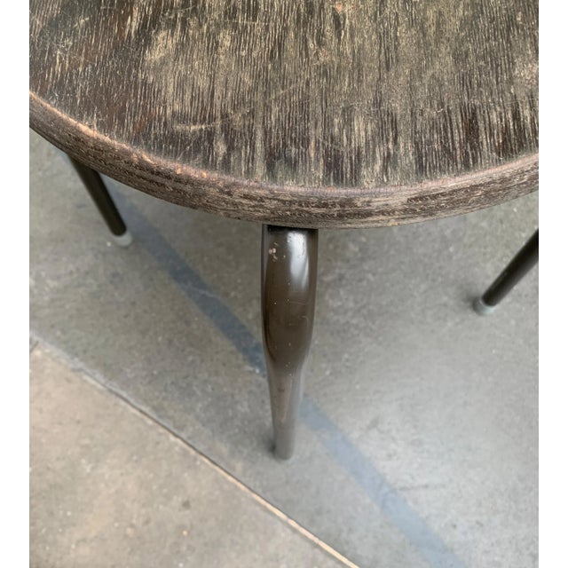 Vintage Industrial Workshop or Office Stool For Sale - Image 6 of 18