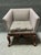 Textile Van Thiel Upholstered Club Chair For Sale - Image 7 of 9
