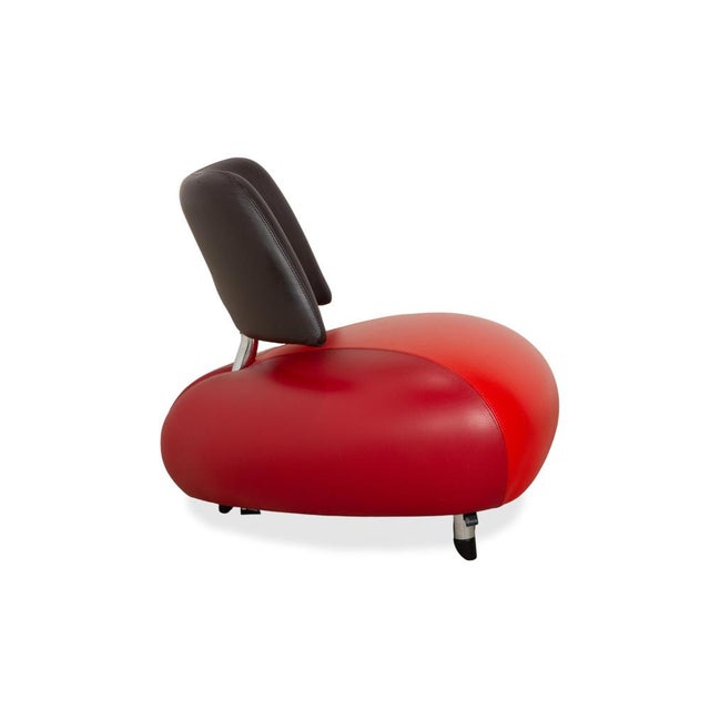 Pallone Leather Chair from Leolux For Sale - Image 9 of 12