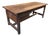 Antique Rustic Farmhouse Table in Oak For Sale