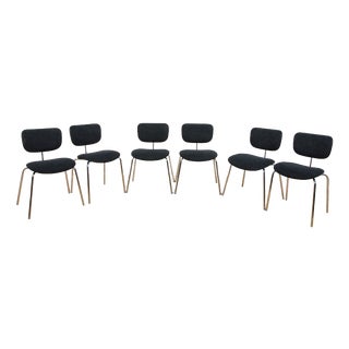 Mid-Century SE68 Side Chairs by Egon Eiermann for Wilde & Spieth, Germany, 1960s, Set of 6 For Sale