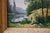 Marceau, Landscape Composition, 1950s, Oil Painting on Canvas, Framed For Sale - Image 8 of 11