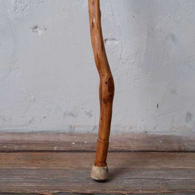 Vernon Edwards Crutch-Form Walking Stick, 1980s For Sale - Image 10 of 10