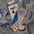 1950s Abstract Cubist Style Composition, Mid-20th Century, Oil on Canvas For Sale - Image 5 of 7
