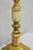 Vintage Italian Hollywood Regency Carved Gold Giltwood & Marble Table Lamp For Sale - Image 11 of 12