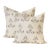 A Pair of Lauren Servati Textiles, Unfading Flower // Lilac Pillows, 20"x20" For Sale