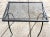Mid 20th Century Mid 20th Century Salterini Style Mesh Top Wrought Iron Single Table For Sale - Image 5 of 10