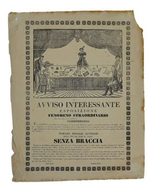Unknown - Advertising Poster - Woodcut On Paper - 1850s