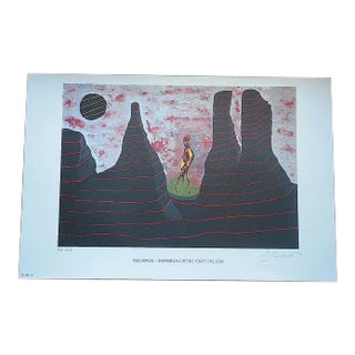Signed Limited Edition Print by George Andreas-Elephant Folio For Sale