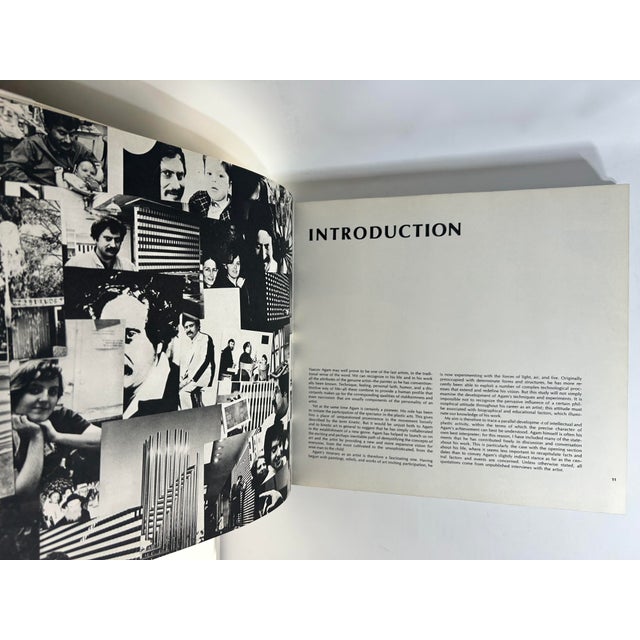 1970s 1970s Illustrated Quarto, Frank Popper's Agam, First Edition, Signed by Agam - 1 Book For Sale - Image 5 of 12