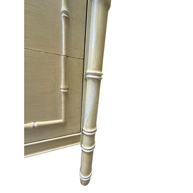 Thomasville Allegro Faux Bamboo 7 Drawer Dresser For Sale - Image 11 of 16