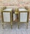 19th Century French Bronze Vitrine Nightstands with Glass Doors and Brass Drawers, Set of 2 For Sale - Image 17 of 18