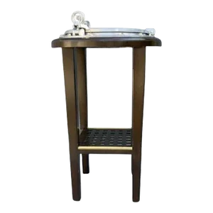 Aluminum Ship's Porthole Table
