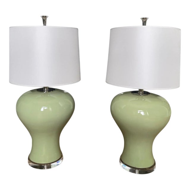 Nathan Table Lamps by Chelsea House, Set of 2 For Sale