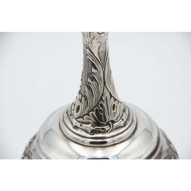 Wine Bottle in Silver, in Good conditions. Designed 1920 to 1949