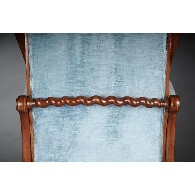 Transformable Lounge Chair in Mahogany by Schinkel, 1825 For Sale - Image 10 of 18
