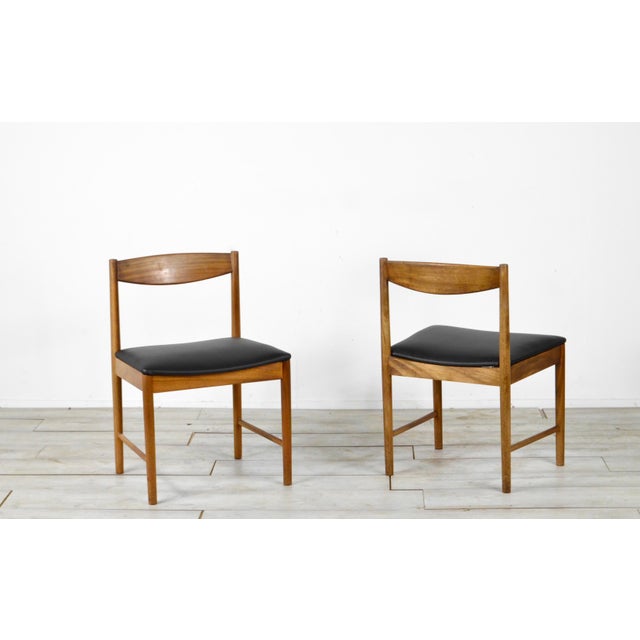 Wood Teak Dining Chairs from McIntosh, 1960s, Set of 4 For Sale - Image 7 of 9