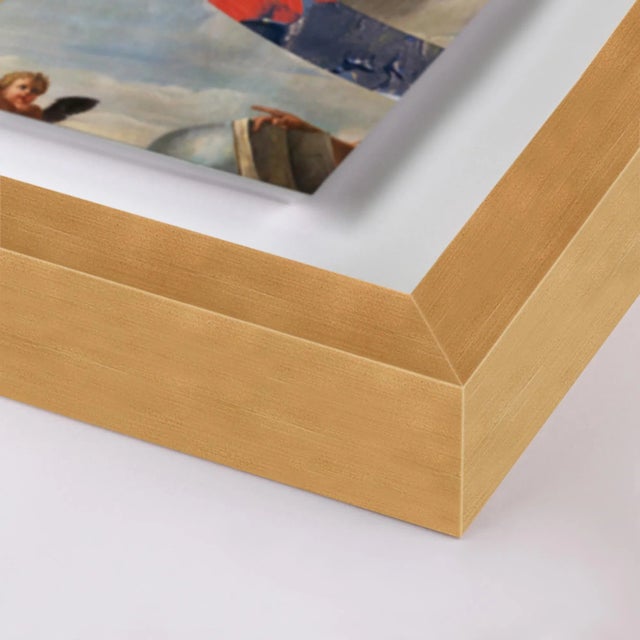 Tender Meditation I by Coup d'Esprit, Art Print in Gold Frame, Medium Overall Size: 26x36 Frame Color: Gold