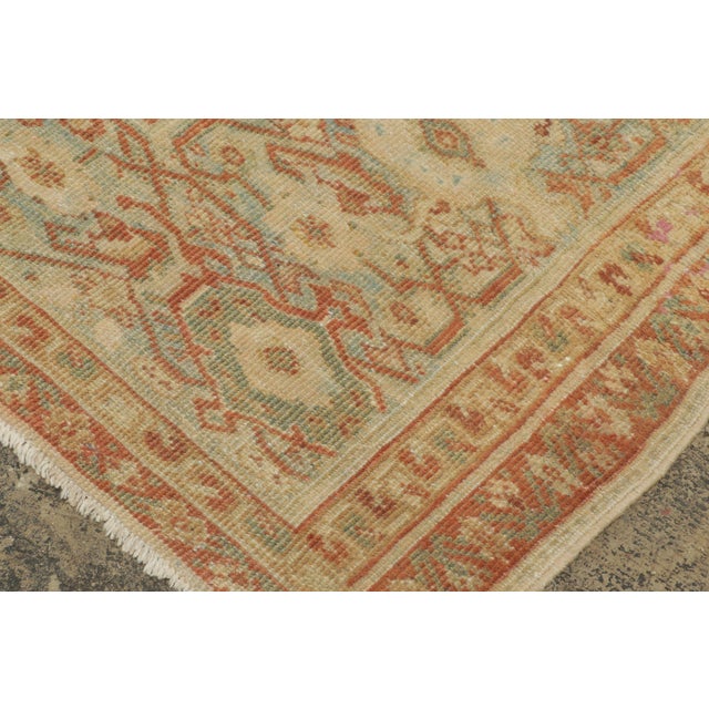 Oversized Persian Mahal Rug With Farahan Inspired Floral Patterns - Rug & Kilim For Sale In New York - Image 6 of 7