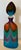 An extraordinary oversize Cenedese Murano art glass perfume bottle or sculptural decanter, hand-blown in Murano and signed...