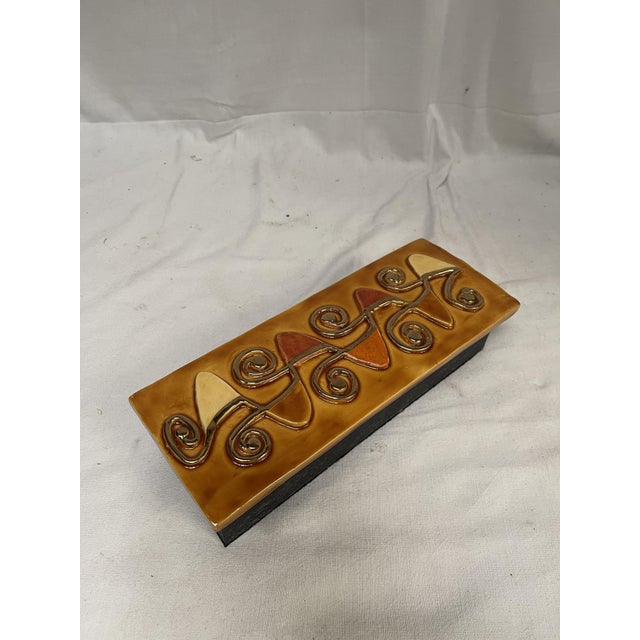 Mid-Century Modern Ceramic Box by Mithé Espelt, 1970s For Sale - Image 3 of 6
