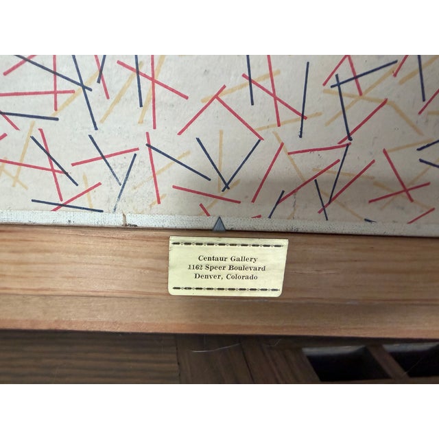 Paint Mid-Century Italian Modernist Oil Paintings by Alfonso Parenti (Rome, 1967) – Pair For Sale - Image 7 of 10