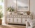 Wood Amalfi Buffet Cabinet - Two Tone - Antique Off White For Sale - Image 7 of 13