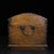 Brown Large Hand-Carved Wooden Treasure Chest With Brass Hardware & Dragon Motif For Sale - Image 8 of 9
