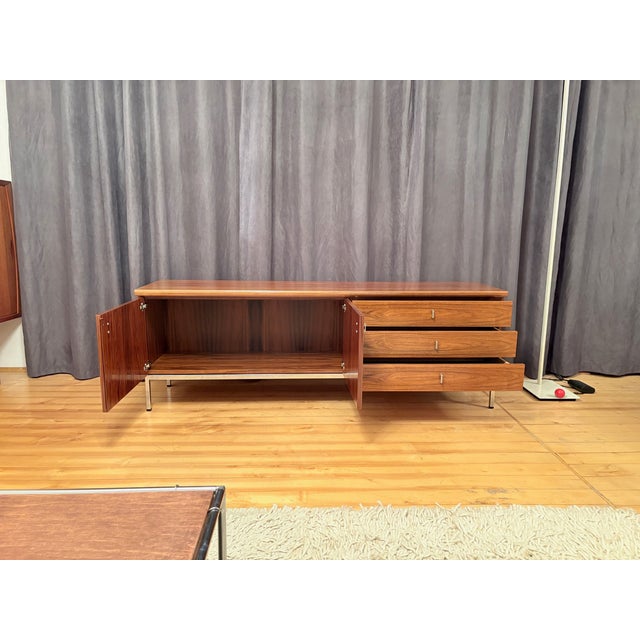 Walnut Veneer Sideboard, Germany, 1970s For Sale - Image 11 of 15