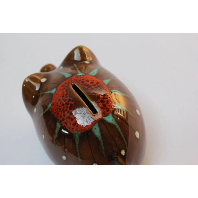 Mid-Century Italian Modern Ceramic Piggy Bank by Bertoncello For Sale - Image 10 of 12