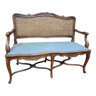Early 20th Century French Style Settee For Sale