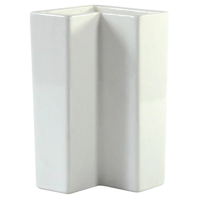 Postmodern Ceramic Vase from Delftswit, 1980s For Sale