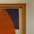 Orange 1970s Modernist Framed Paper Cut Collage "Bar Bodies" by Jean R Nelson For Sale - Image 8 of 8