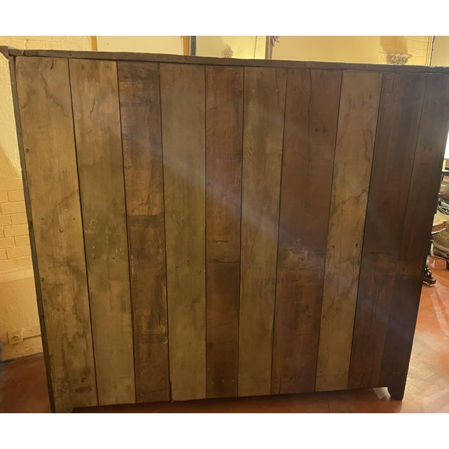 Large Spanish Renaissance Oak 6-Door Cabinet, 17th Century For Sale - Image 6 of 15