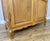 Wood Vintage French Louis XVI Style Two Door Wardrobe in Carved Oak For Sale - Image 7 of 11