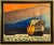 Giclée Late-Century Signed Print on Canvas of Battleship at Sunset on Mediterranean Sea For Sale In Los Angeles - Image 6 of 9