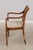 Pair English Adams Style Painted Back Cane Armchairs For Sale In Philadelphia - Image 6 of 16