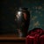 Headline: A Dramatic Contrast of Rich Onyx, Gilt Botanical Detail, and Natural History The Description: Add a layer of...