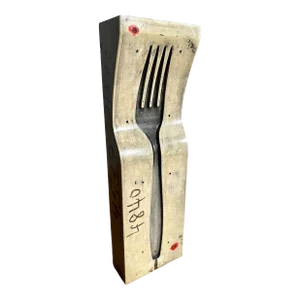 1980s Industrial Marblelite Fork Mold