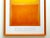 Mid-Century Modern Mark Rothko Vintage Lithograph Print Framed Abstract Expressionist Poster " Untitled ( Orange & Yellow ) " 1956 For Sale - Image 3 of 13